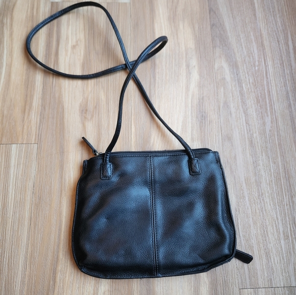 Small black leather purse fossil purse - Picture 2 of 6